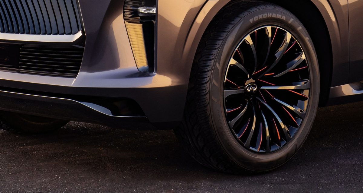 INFINITI QX Monograph vehicle alloy wheels