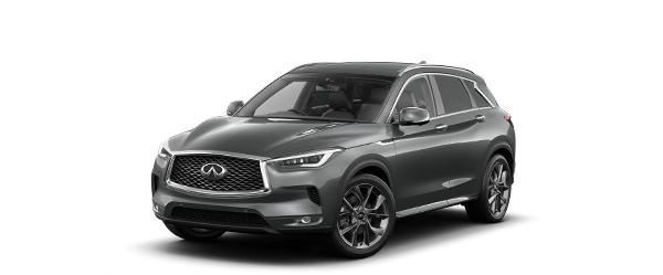 Side profile of a 2024 INFINITI QX50