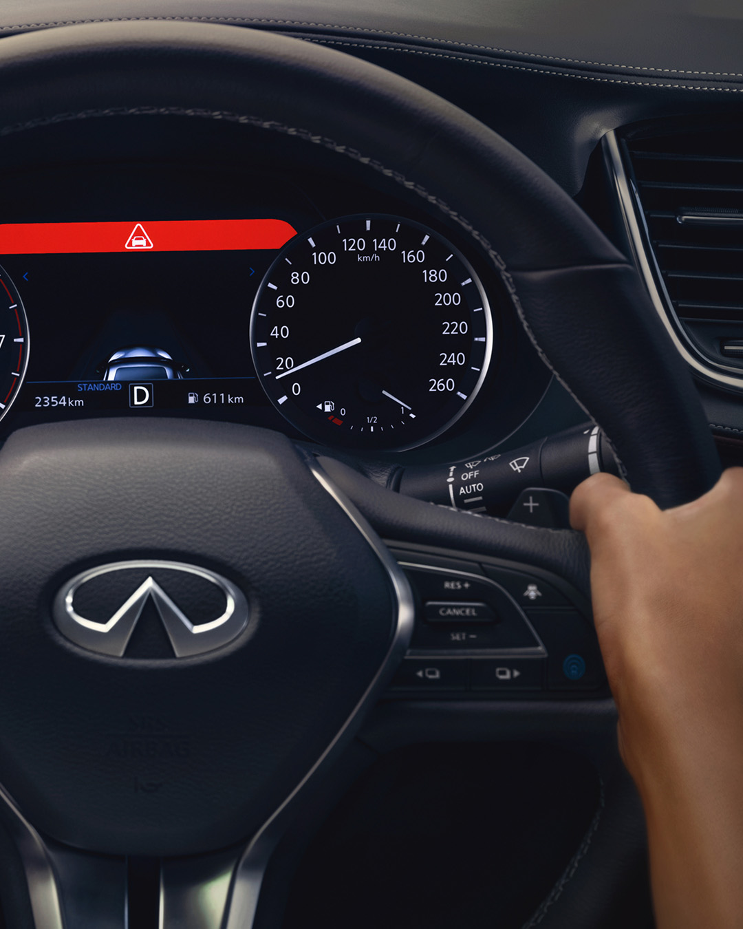 Dashboard alert for Forward Emergency Braking