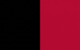 Black Obsidian / Sunfire Red