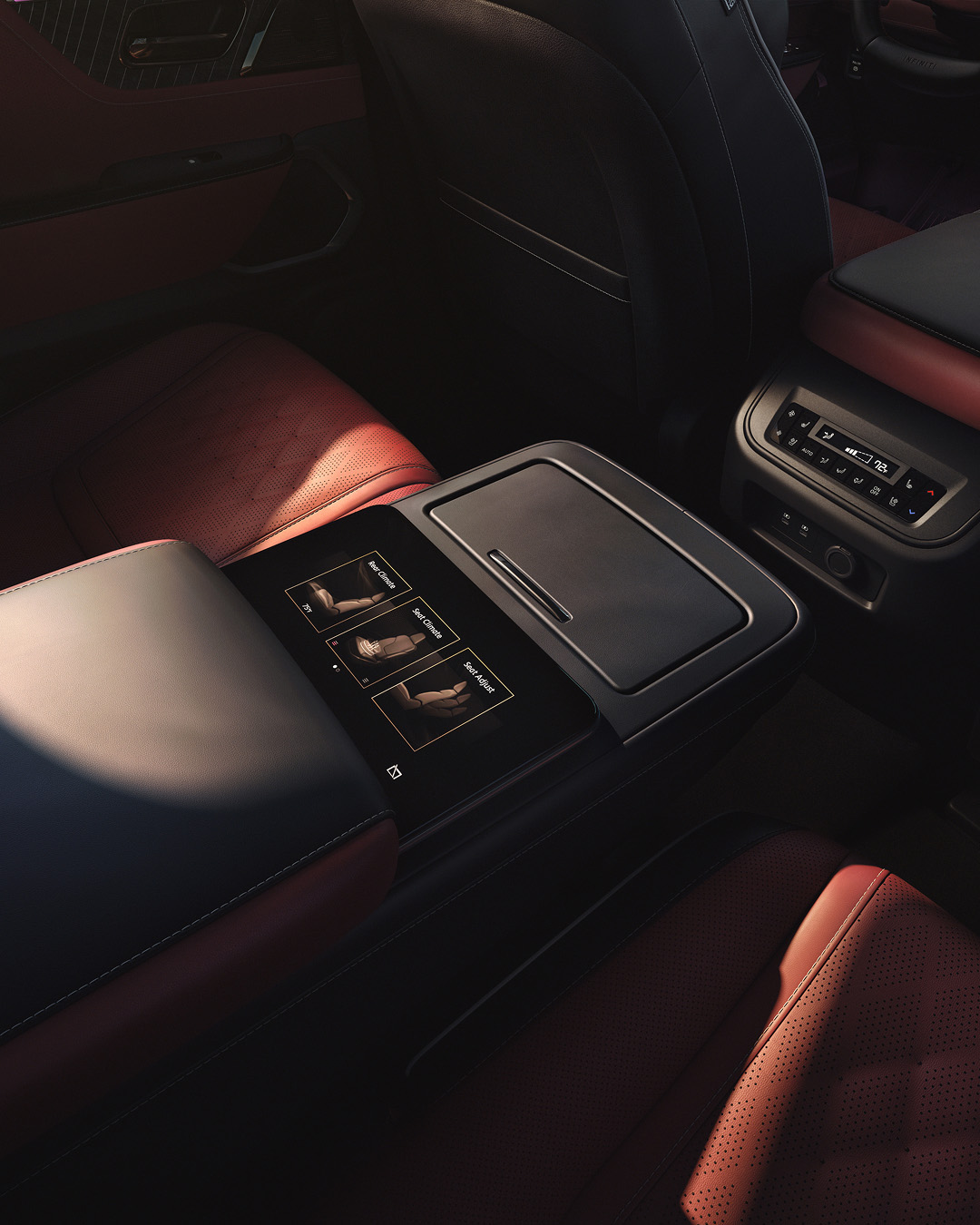 Interior view of INFINITI IQ technologies