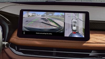 INFINITI car rearview monitor