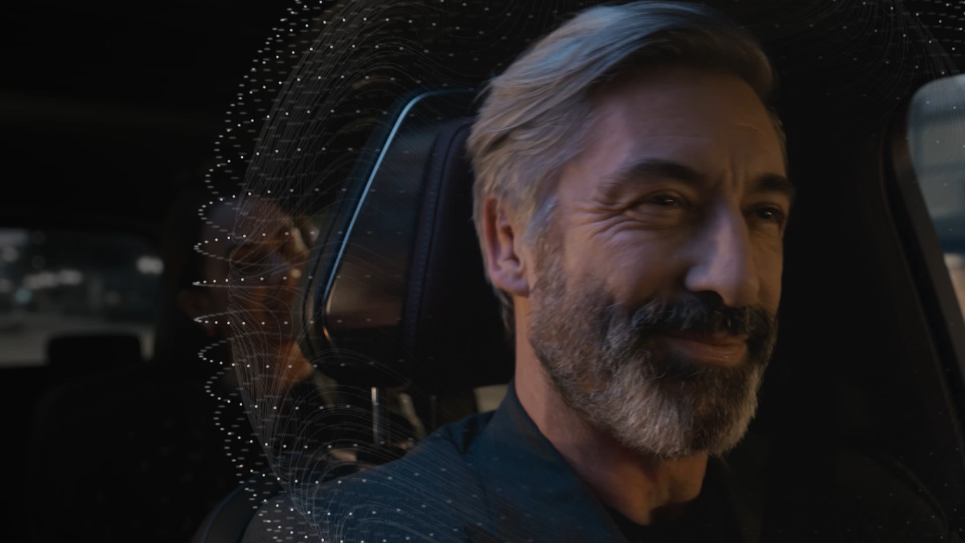 Video featuring a driver using focused listening technology in an INFINITI car for uninterrupted calls