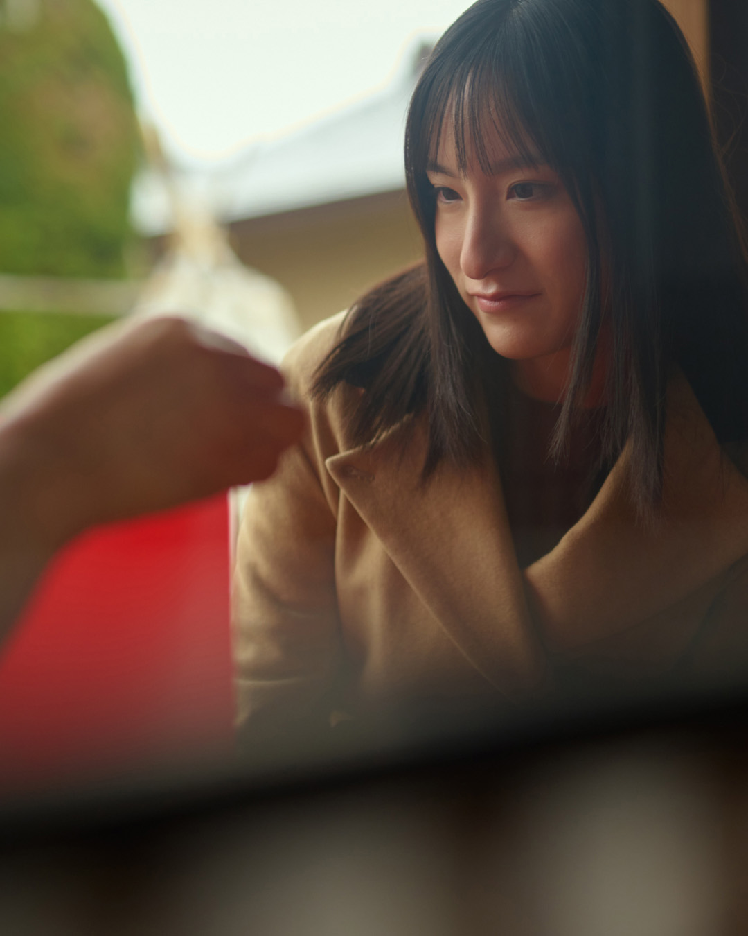 INFINITI Maker inspecting vehicle interior material