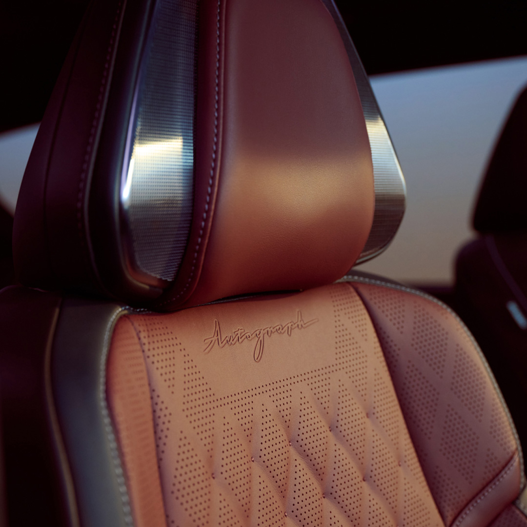 2026 INFINITI QX80 Klipsch premium audio system in seat headrest